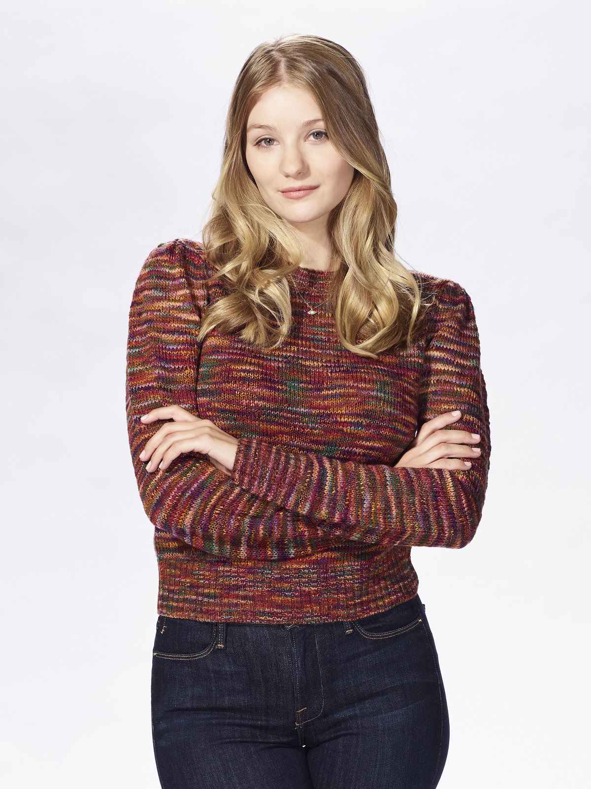 Actor Lindsay Arnold as her character Allie Horton in a promotional photo for 'Days of Our Lives'