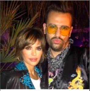 Lisa Rinna and Amir Yass 