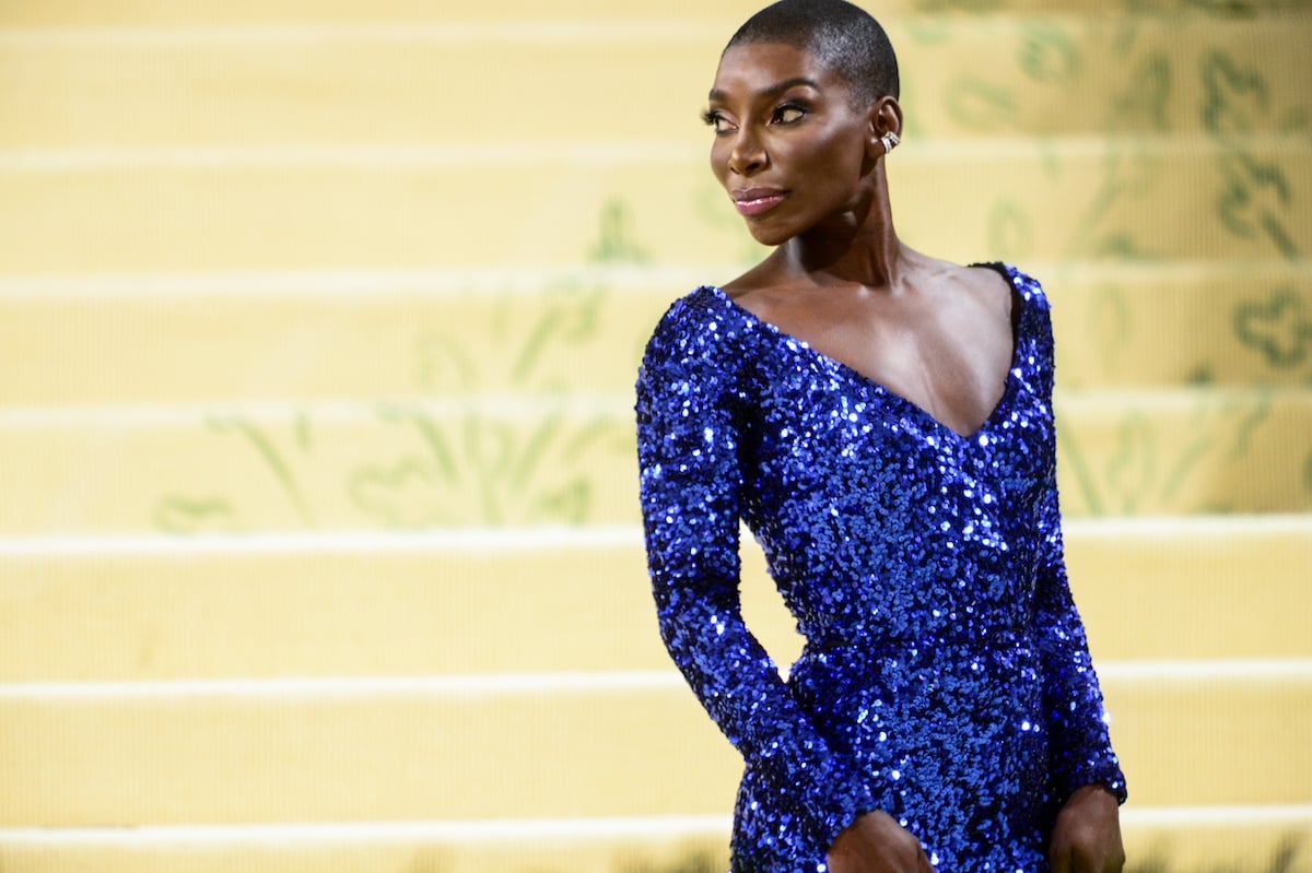 Emmy nominee Michaela Coel attends the 2021 Met Gala