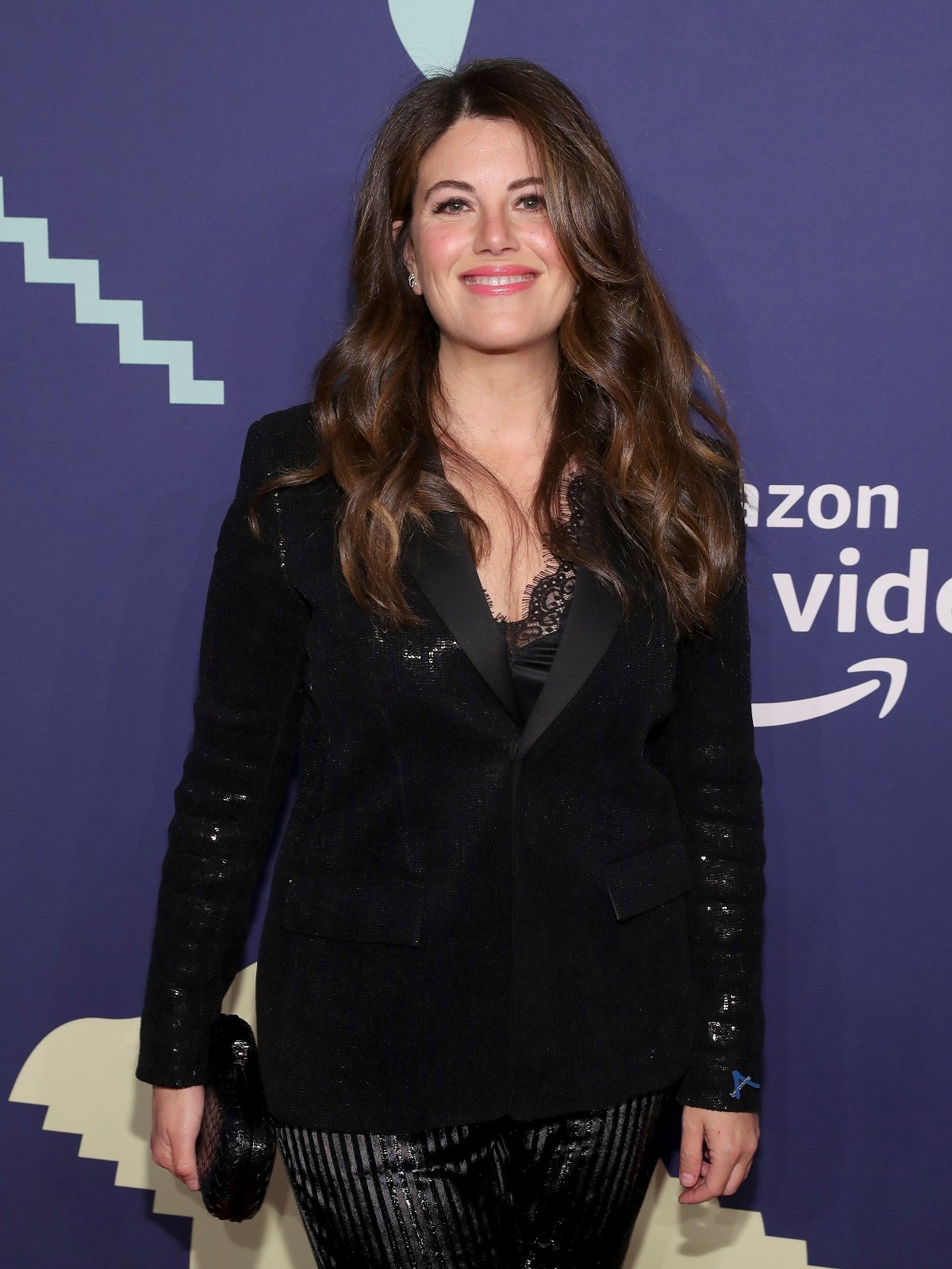 Monica Lewinsky dressed in all black at the 2019 Webby Awards