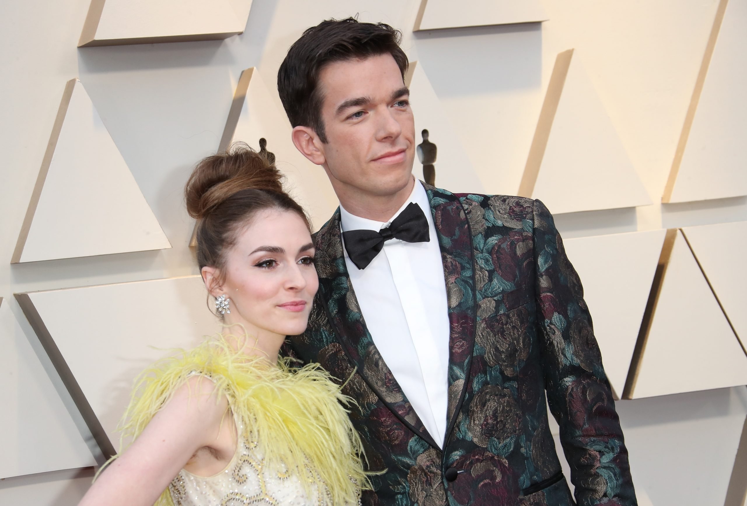 Annamarie Tendler and John Mulaney attend the 91st Academy Awards in Hollywood