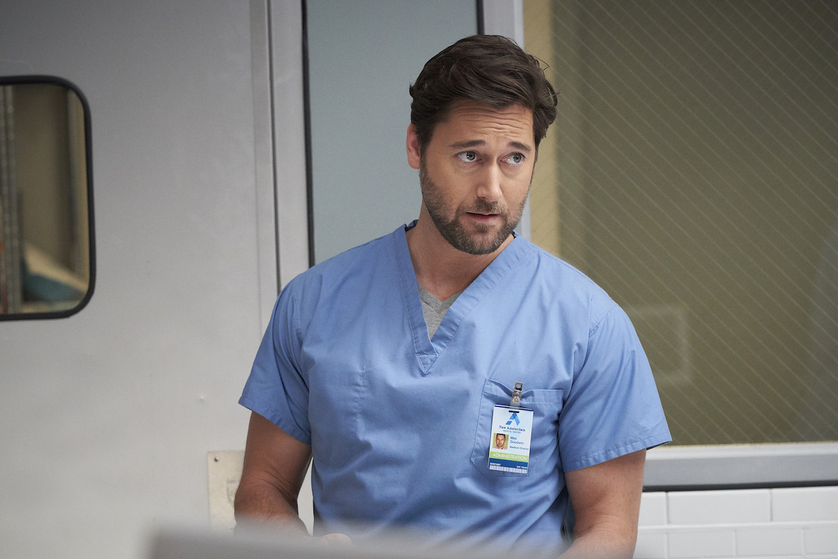 Dr. Max Goodwin in a hospital on 'New Amsterdam'