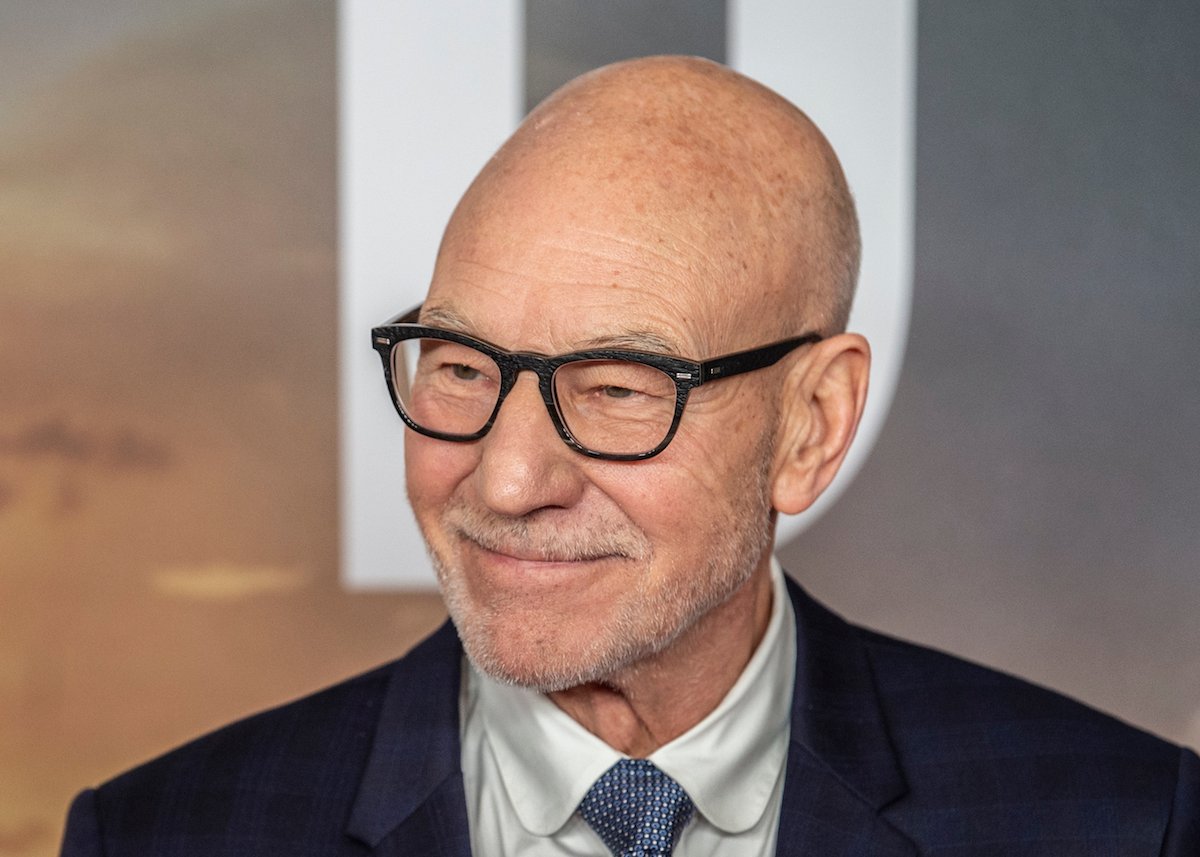 Patrick Stewart at a 'Star Trek: Picard' event, 2020