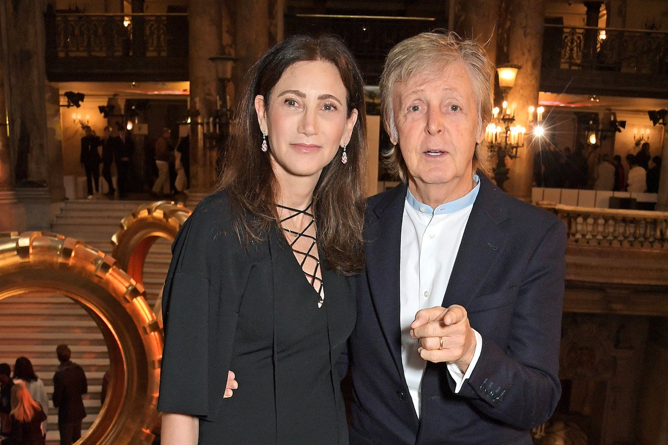 Paul McCartney and his wife Nancy Shevell.