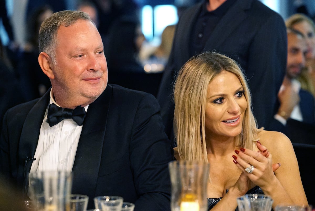 Paul Kemsley and Dorit Kemsley from The Real Housewives of Beverly Hills attend a black-tie dinner
