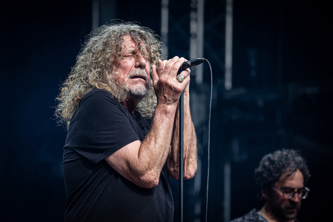 Robert Plant performing at Bergenfest in Norway.
