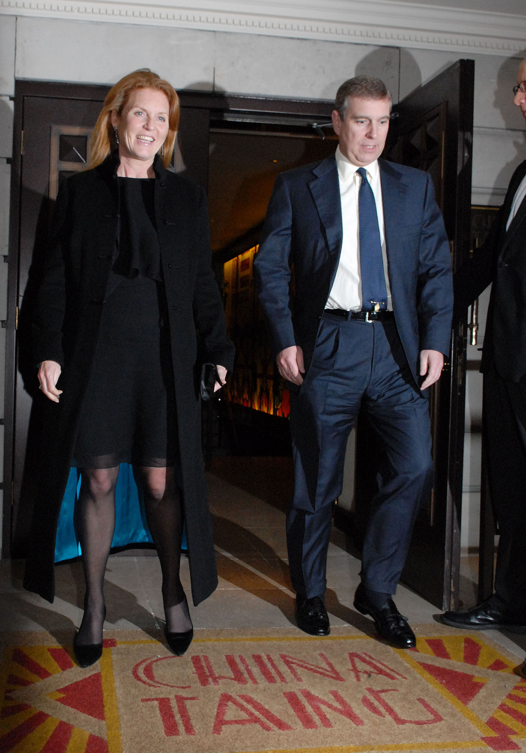 Sarah Ferguson and Prince Andrew seen out together at China Tang in London
