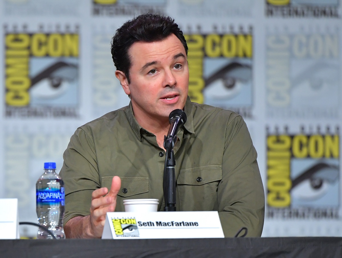 'Family Guy' creator Seth MacFarlane answers questions from fans during the 2019 San Diego Comic Con panel.