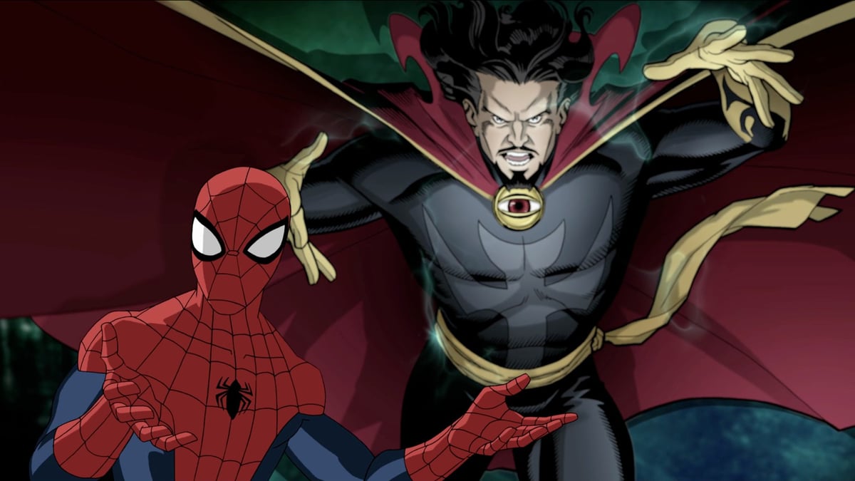 Spider-Man and Dr. Strange in Marvel's 'Ultimate Spider-Man'