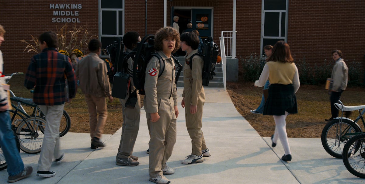 Gaten Matarazzo as Dustin Henderson in a scene from 'Stranger Things' Season 2.