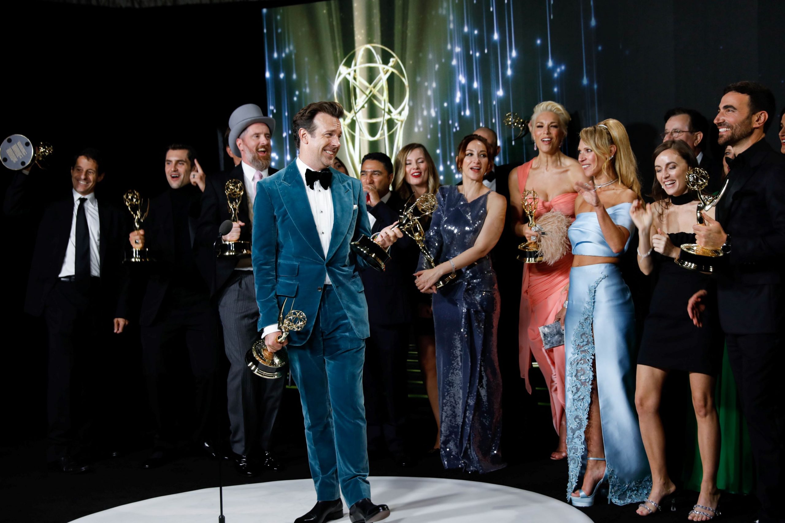 Fans Will Love How Jason Sudeikis And Ted Lasso Cast Celebrated Emmys
