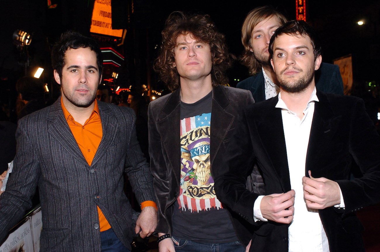 The Killers at the premiere of 'Alexander' in 2004.