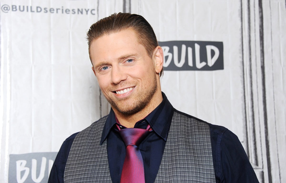 WWE star The Miz at a 2017 appearance at Build NYC for the MTV show The Challenge: Champs vs. Stars'