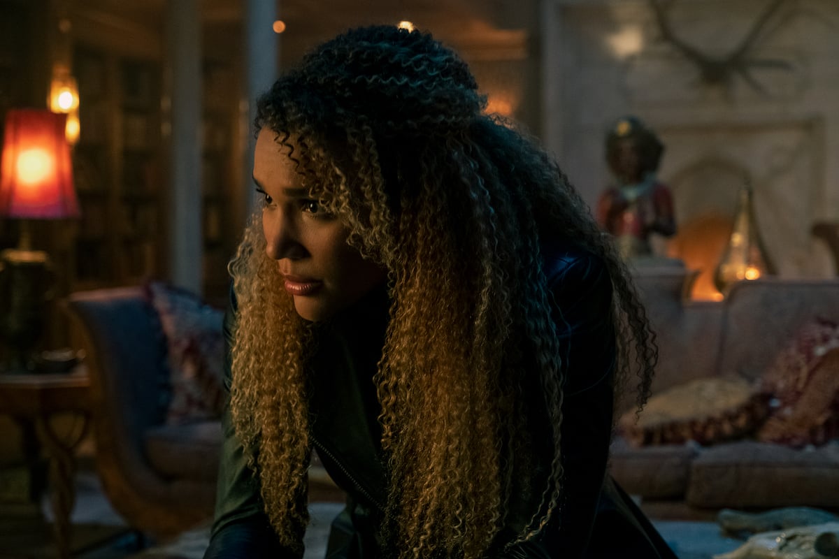 Allison, played by Emmy Raver-Lampman, in a production still from 'The Umbrella Academy'