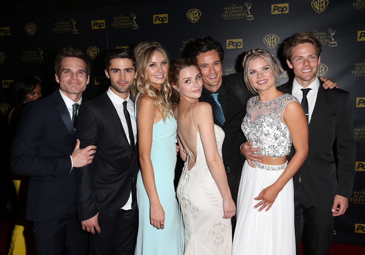 'The Young and the Restless' cast walks the red carpet at the 2015 Daytime Emmy Awards.