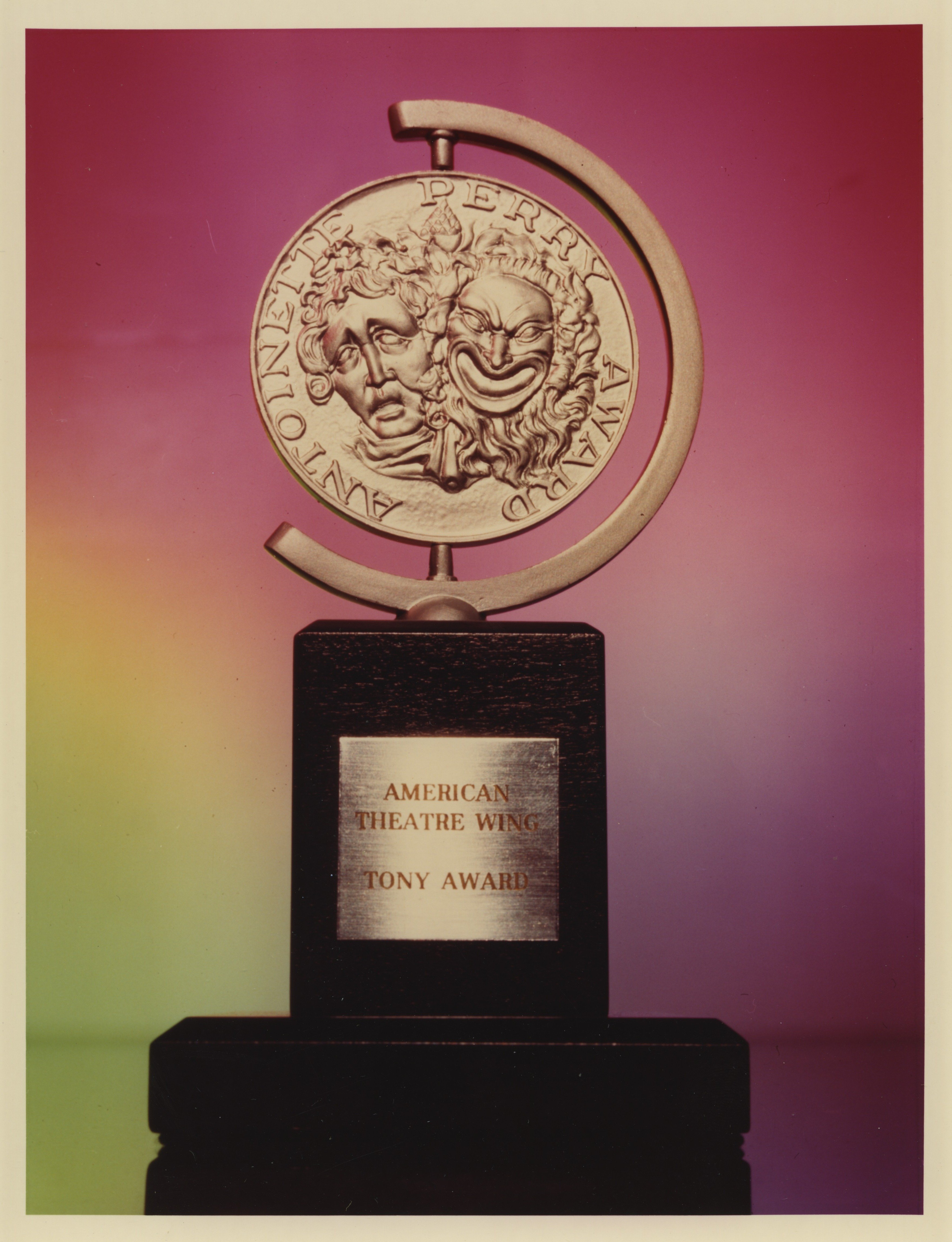 A Tony Award statuette