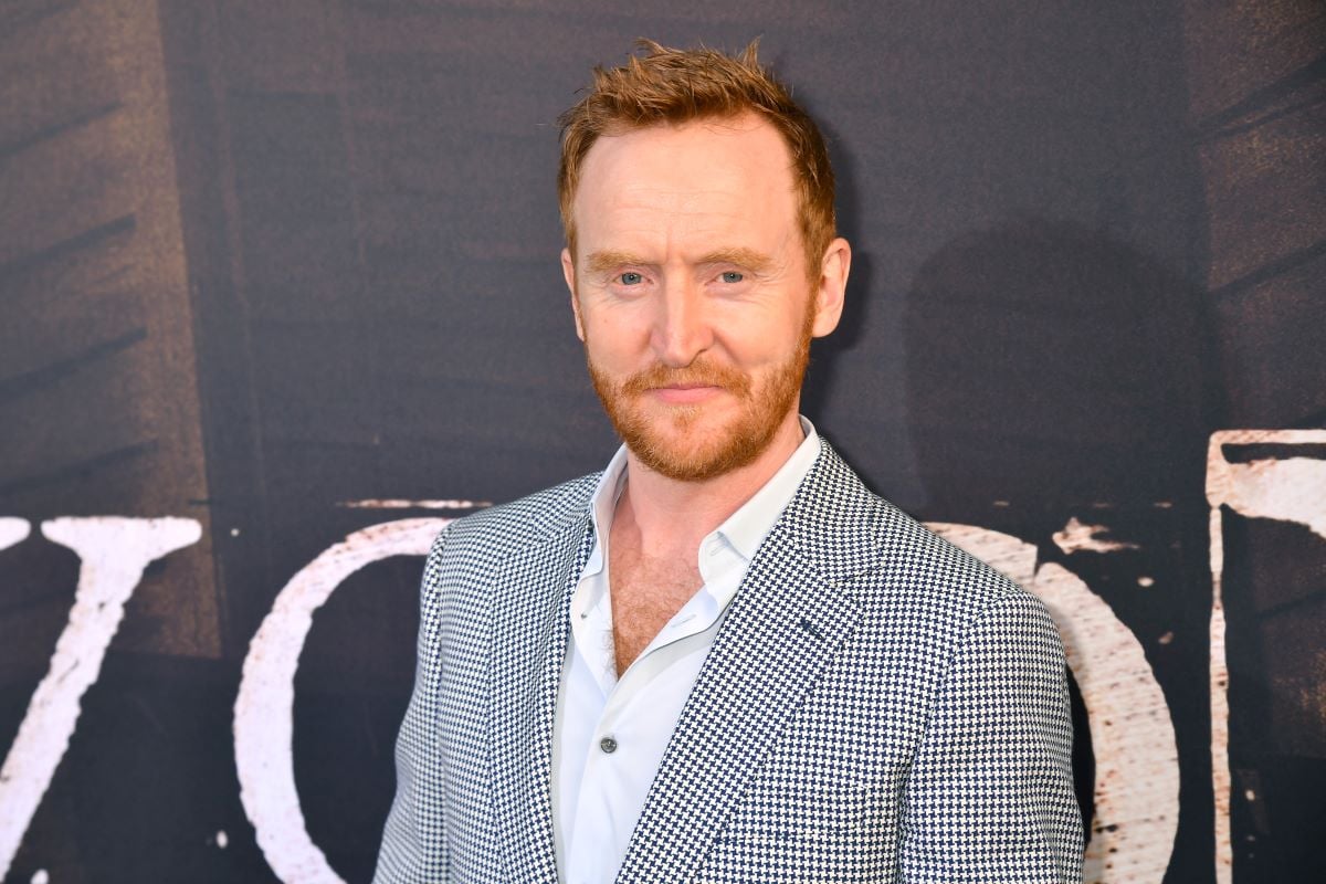 Tony Curran attends the premiere of 'Deadwood' in Los Angeles, California.