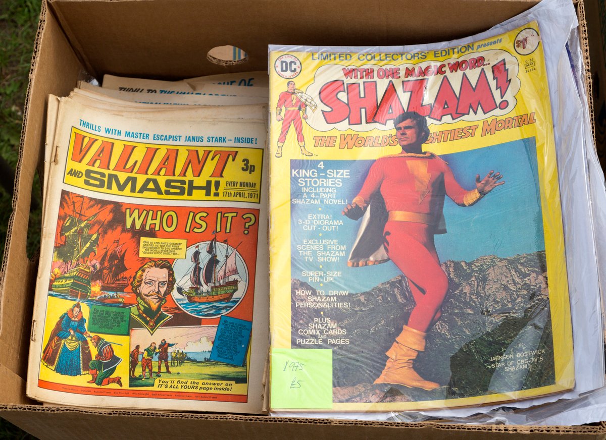 Valiant Comics and Shazam! Comics Faith movie