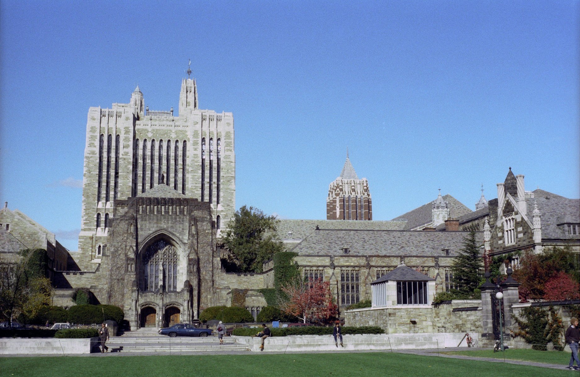 Yale University in New Haven, Connecticut on October 18, 1981