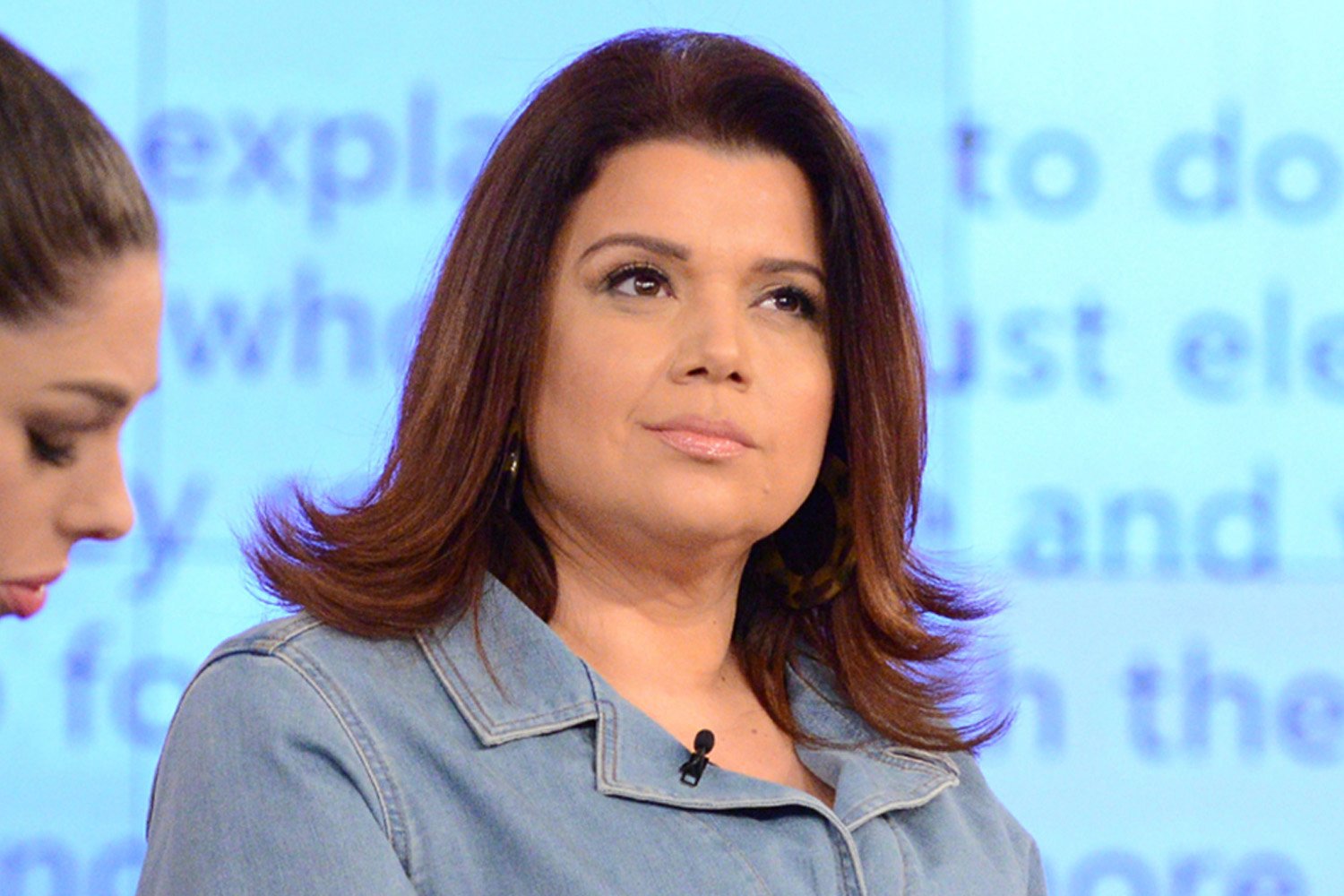 Ana Navarro looking pensive