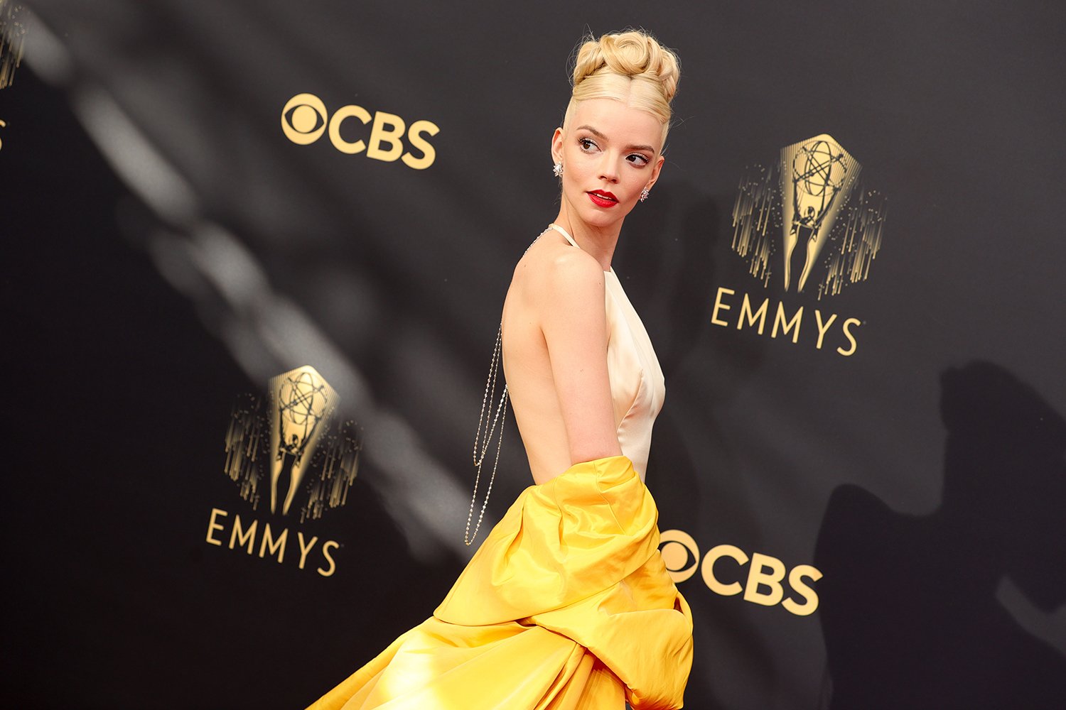 Anya Taylor-Joy attends the 73rd Primetime Emmy Awards