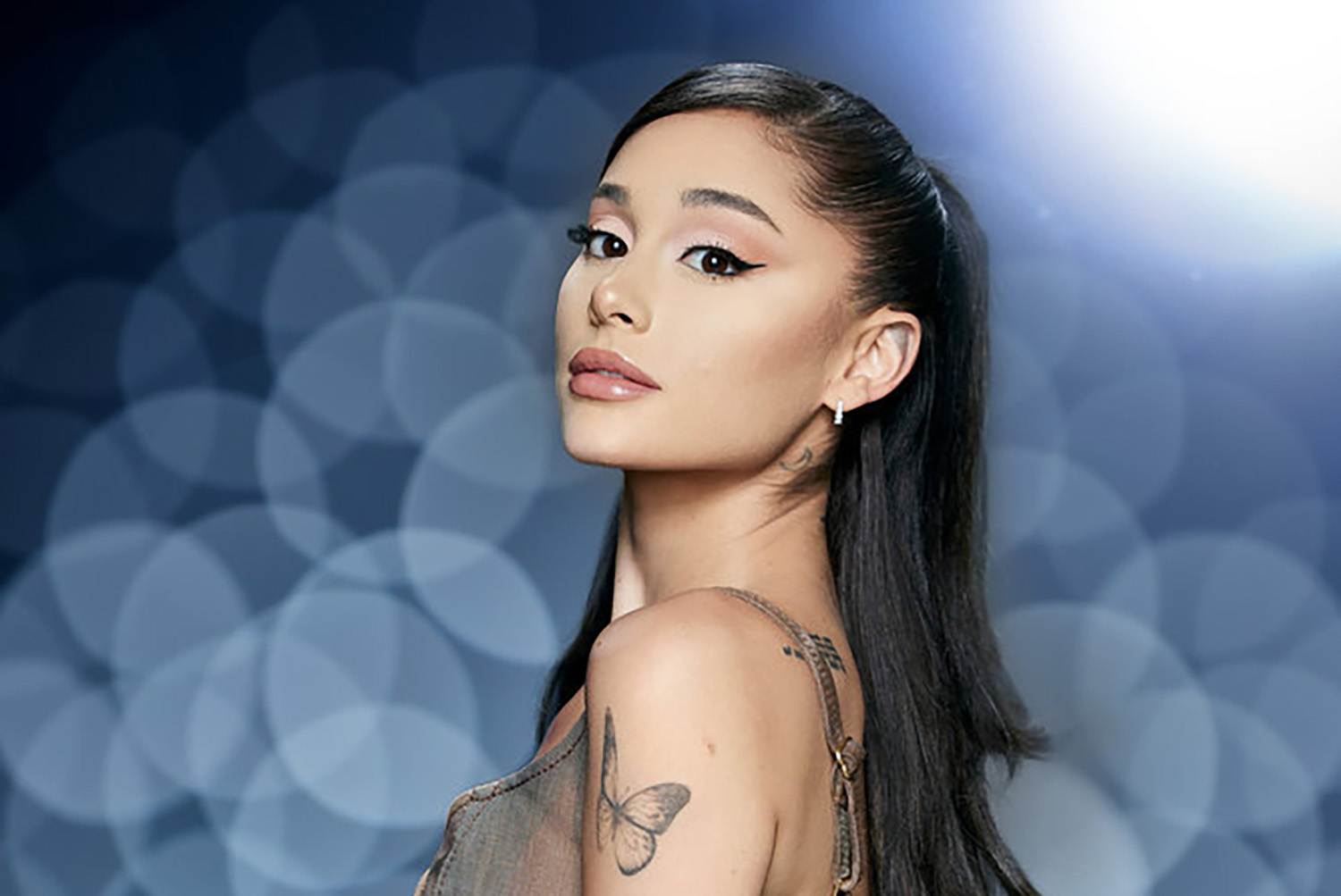 Ariana Grande promo image for The Voice Season 21