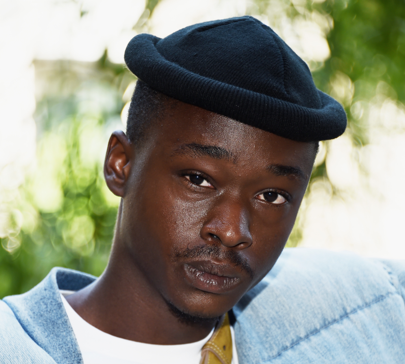 Ashton Sanders attends the photo call for ‘The Equalizer 2’