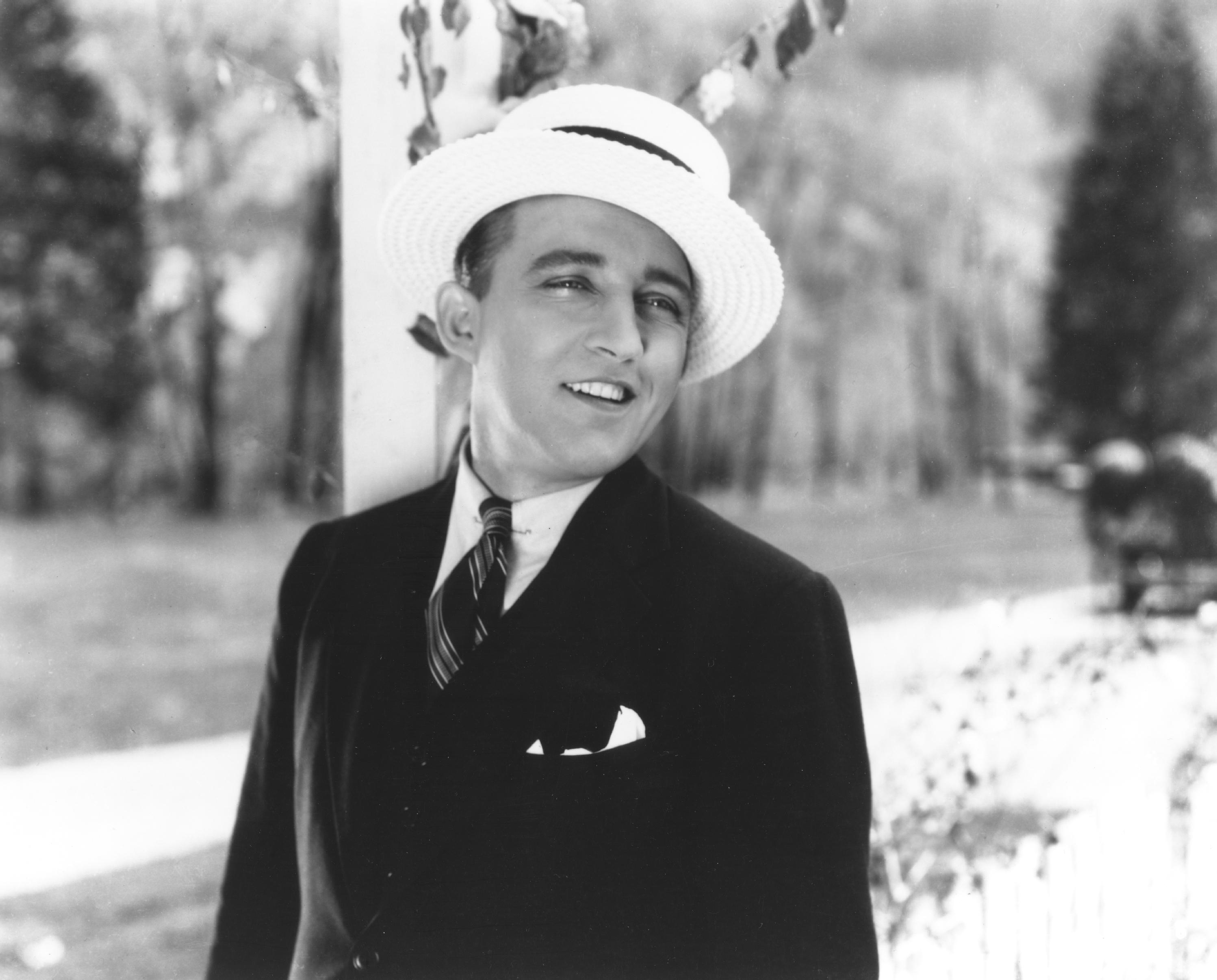 Bing Crosby wearing a hat