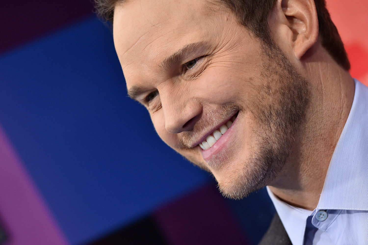 Super Mario Bros. star Chris Pratt at the premiere of 'The Lego Movie 2'
