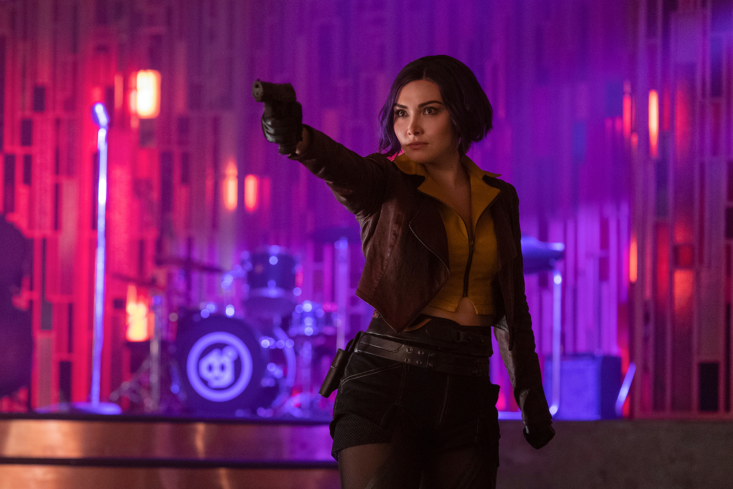 Daniella Pineda as Faye Valentine in Cowboy Bebop