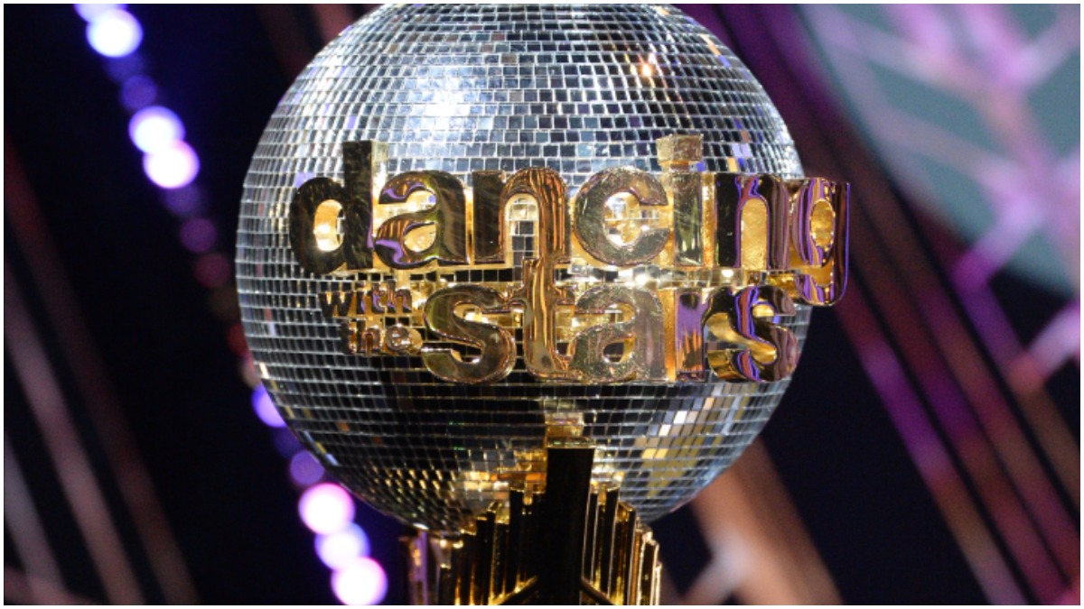 Dancing With the Stars mirrorball trophy.