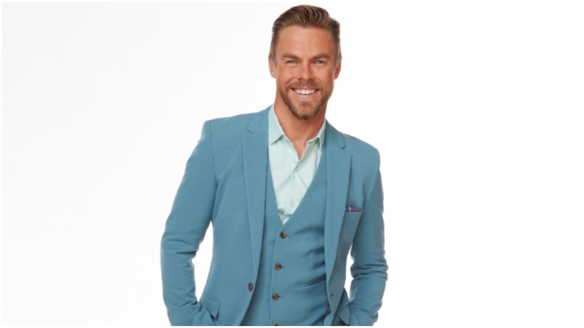 Derek Hough smiles for the camera in an ABC publicity photo.