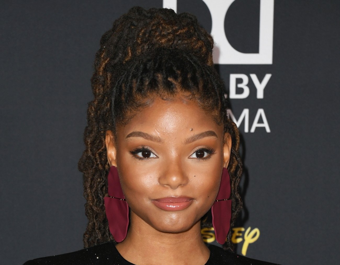 Halle Bailey at 'The Lion King' premiere, 2019