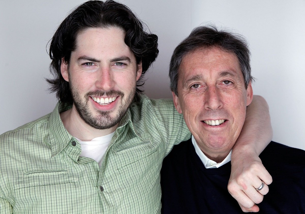 Jason Reitman (L) and Ivan Reitman