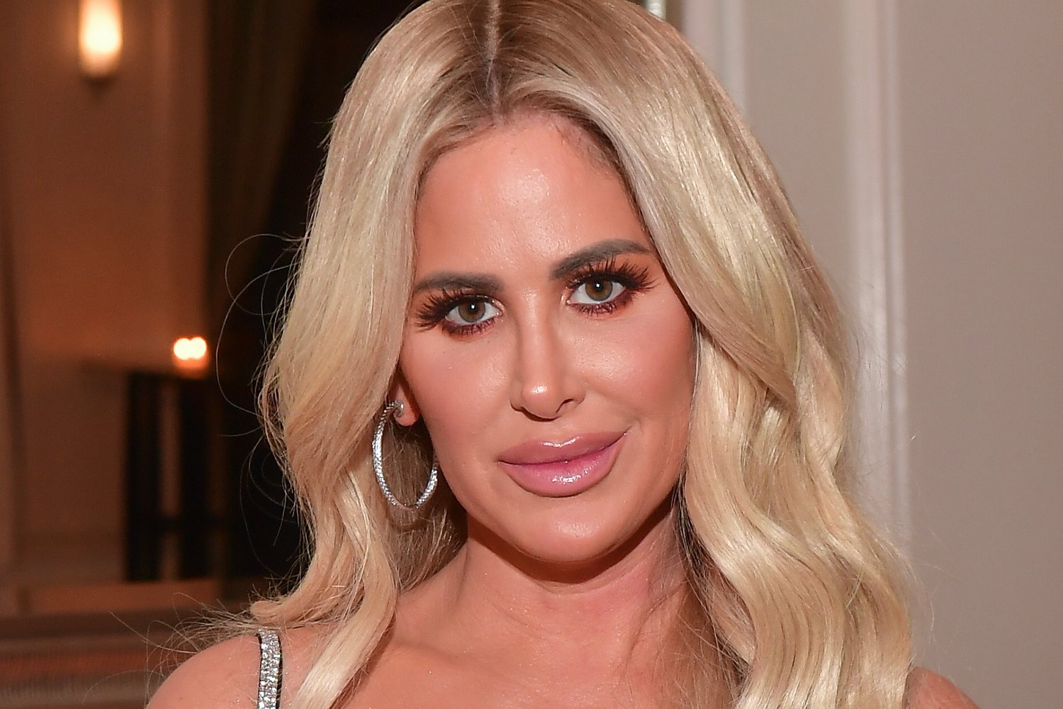 Kim Zolciak-Biermann smiles