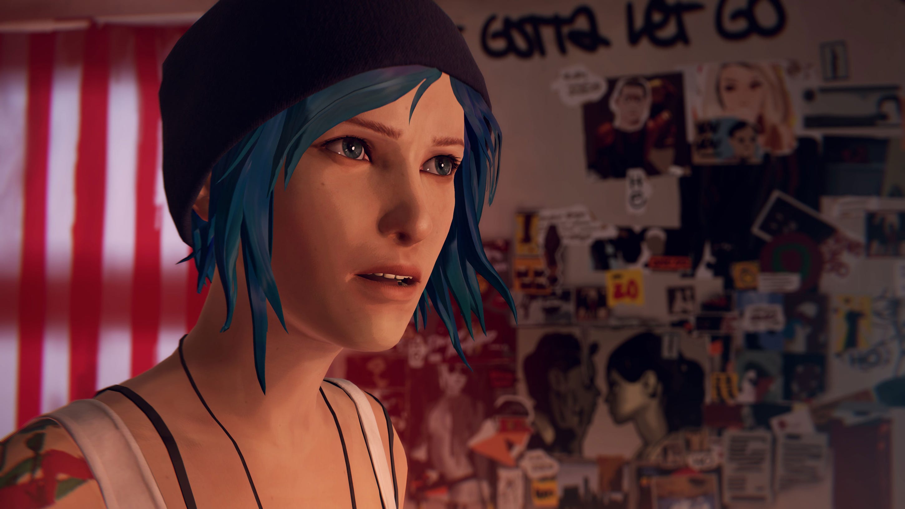 Chloe in Life is Strange: Before the Storm, a predecessor to the new Life is Strange: True Colors