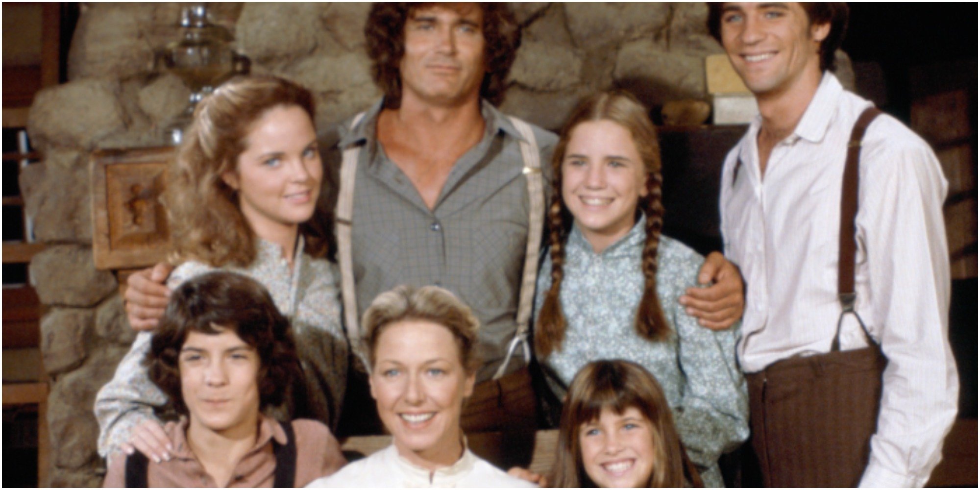 Matthew Labyorteaux and the cast of "Little House on The Prairie" where he was adored by fans as a teen idol.