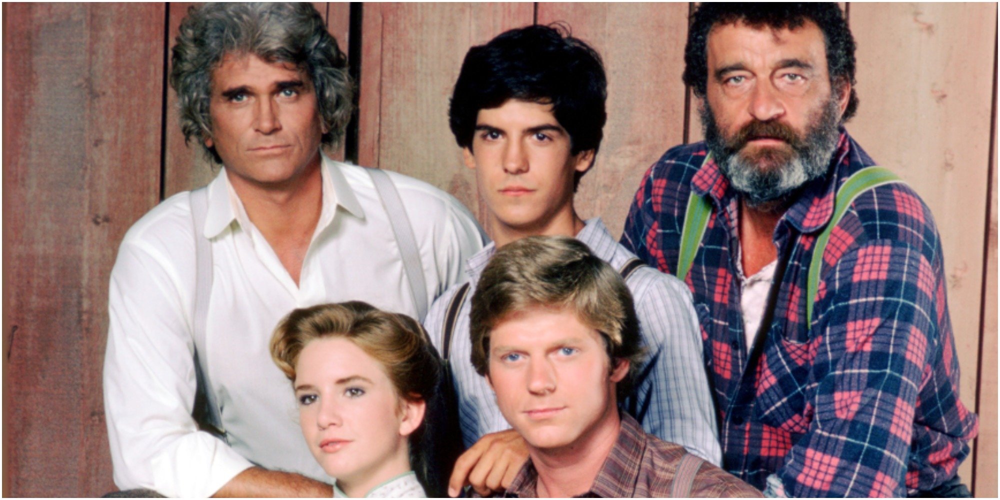 Matthew Labyorteaux and the cast of "Little House on The Prairie" where he was adored by fans as a teen idol.