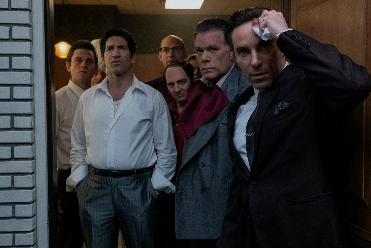 ‘The Many Saints of Newark’ with Billy Magnussen as Paulie Walnuts, Jon Bernthal as Johnny Soprano, Corey Stoll as Junior Soprano, John Magaro as Silvio Dante, Ray Liotta as ‘Hollywood Dick’ Moltisanti and Alessandro Nivola as Dickie Moltisanti