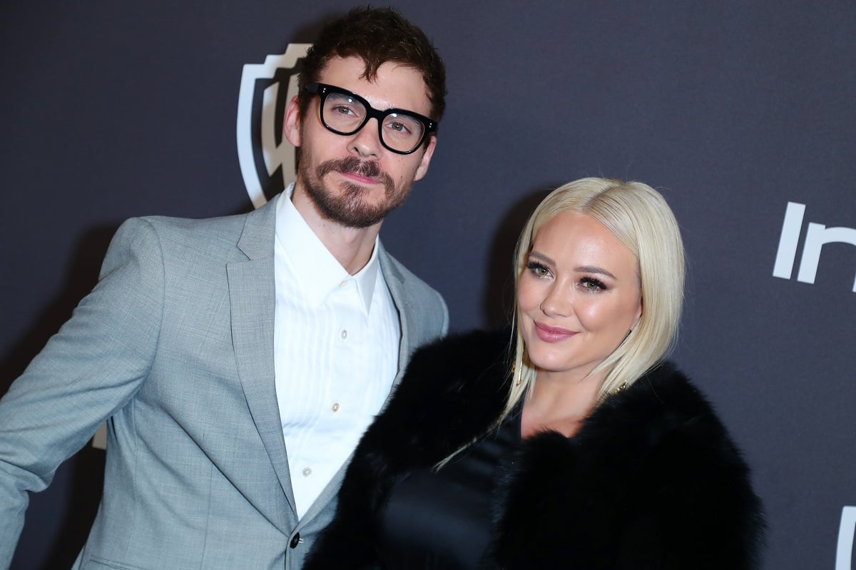 (L-R) Matthew Koma and Hilary Duff attend InStyle And Warner Bros. Golden Globes After Party on January 06, 2019.