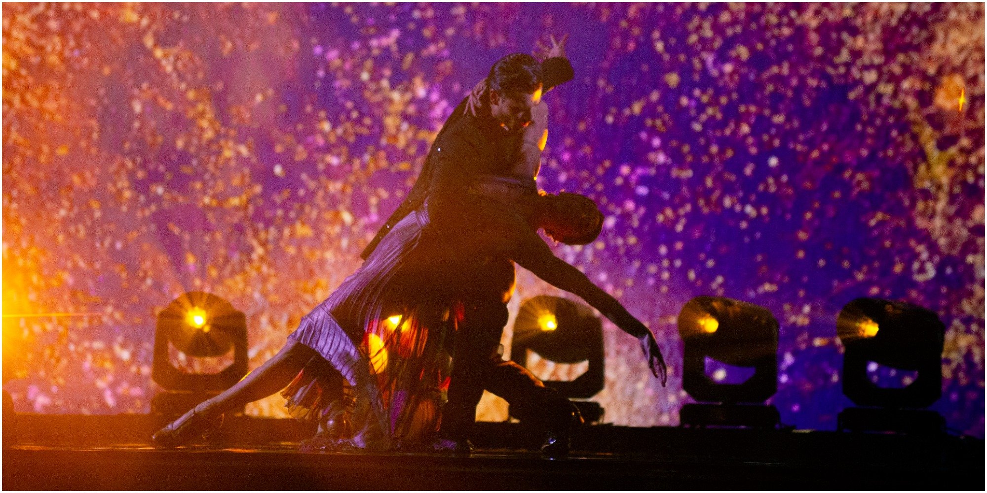 Mel C and Gleb Savenchko danced a foxtrot to The Beatles "Here Comes the Sun."