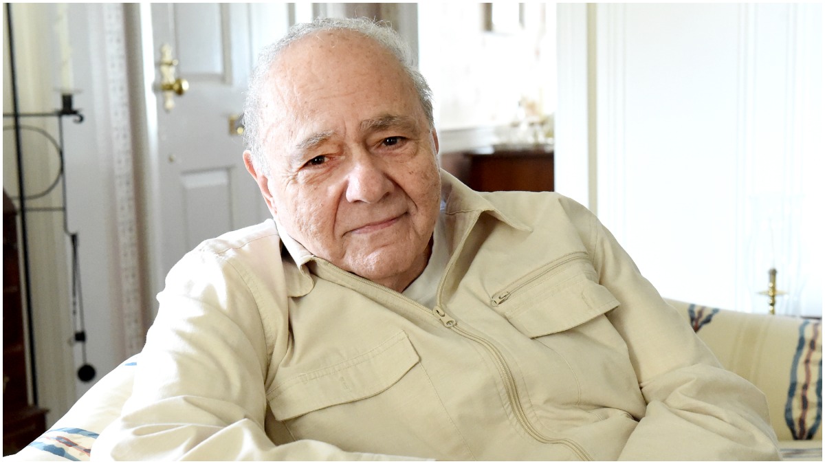 Michael Constantine at home in Reading, Pennsylvania