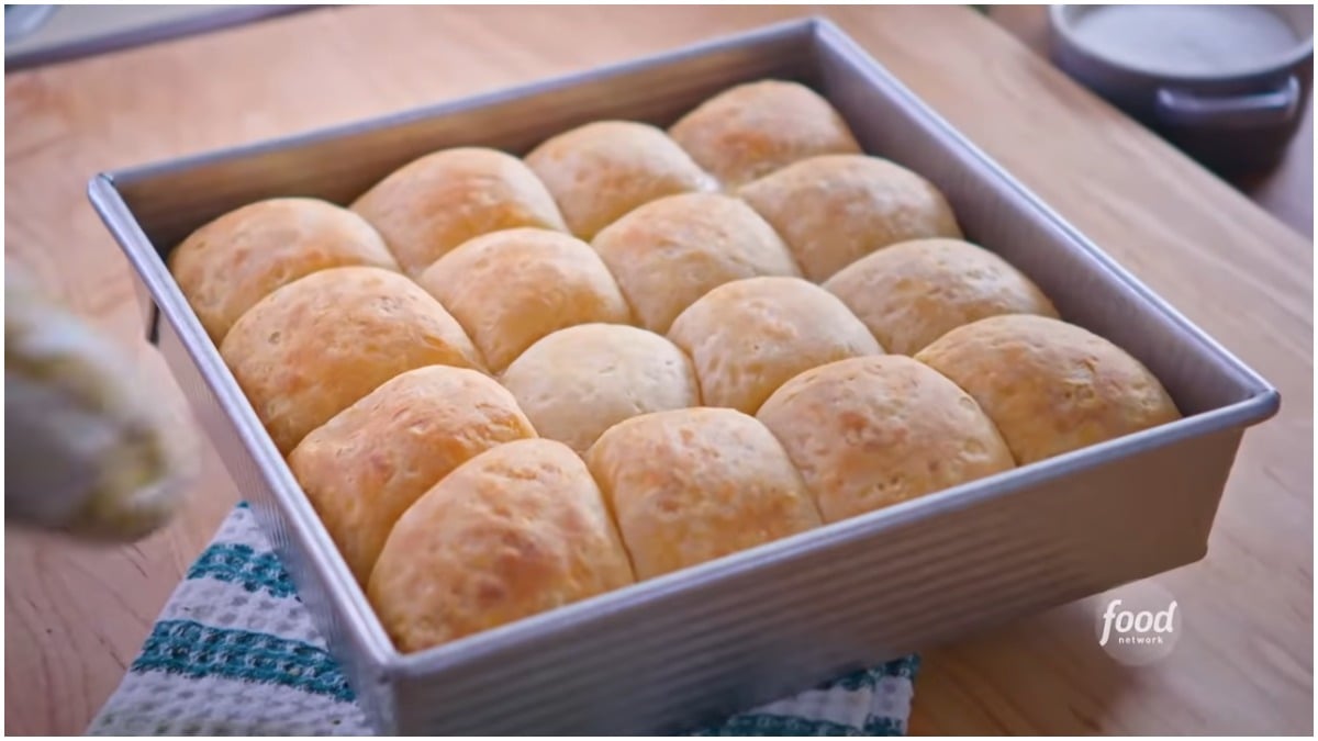 Molly Yeh meatball stuffed biscuits