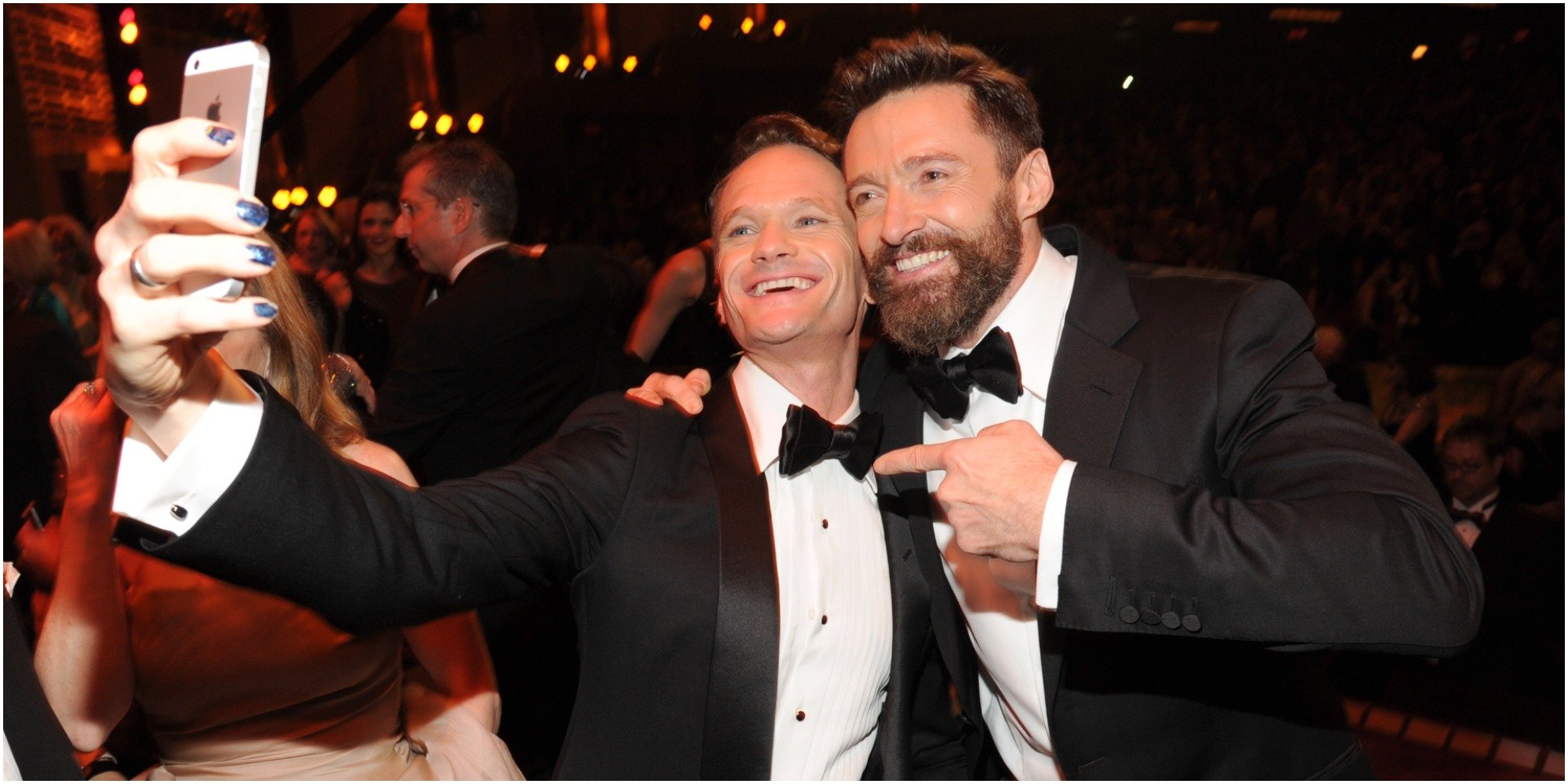 Neil Patrick Harris and Hugh Jackman tie for second place as the host who has presided over the Tony Awards.