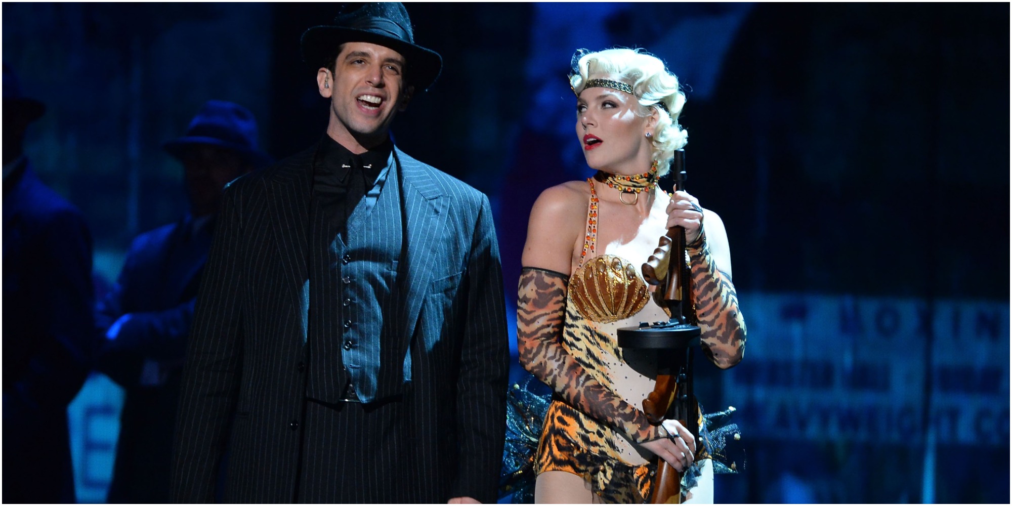 Nick Cordero and Amanda Kloots met during the production of "Bullets Over Broadway."