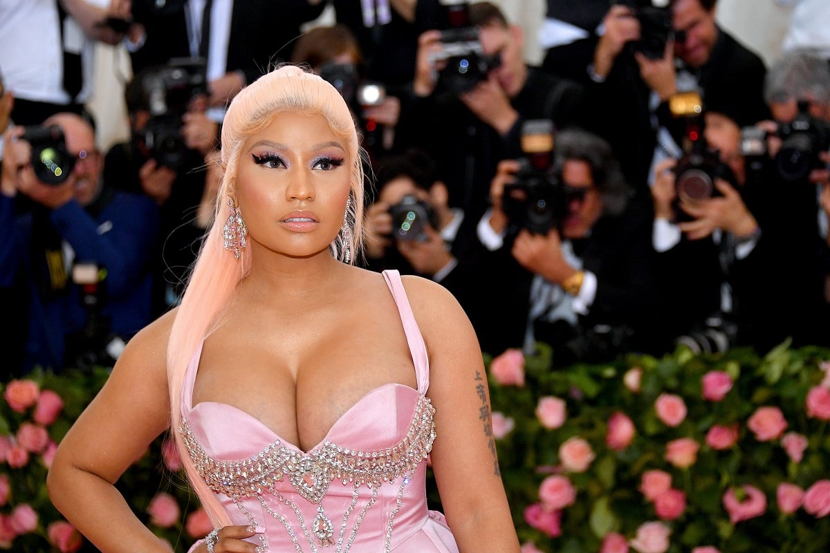Nicki Minaj attends The 2019 Met Gala Celebrating Camp: Notes on Fashion at Metropolitan Museum of Art on May 06, 2019, in New York City.