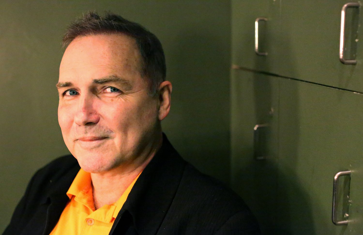 Norm Macdonald poses for the camera