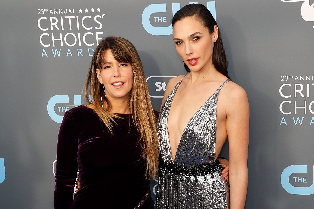(L-R): Patty Jenkins and Gal Gadot attend the 23rd Annual Critics' Choice Awards on January 11, 2018, in Santa Monica, California.
