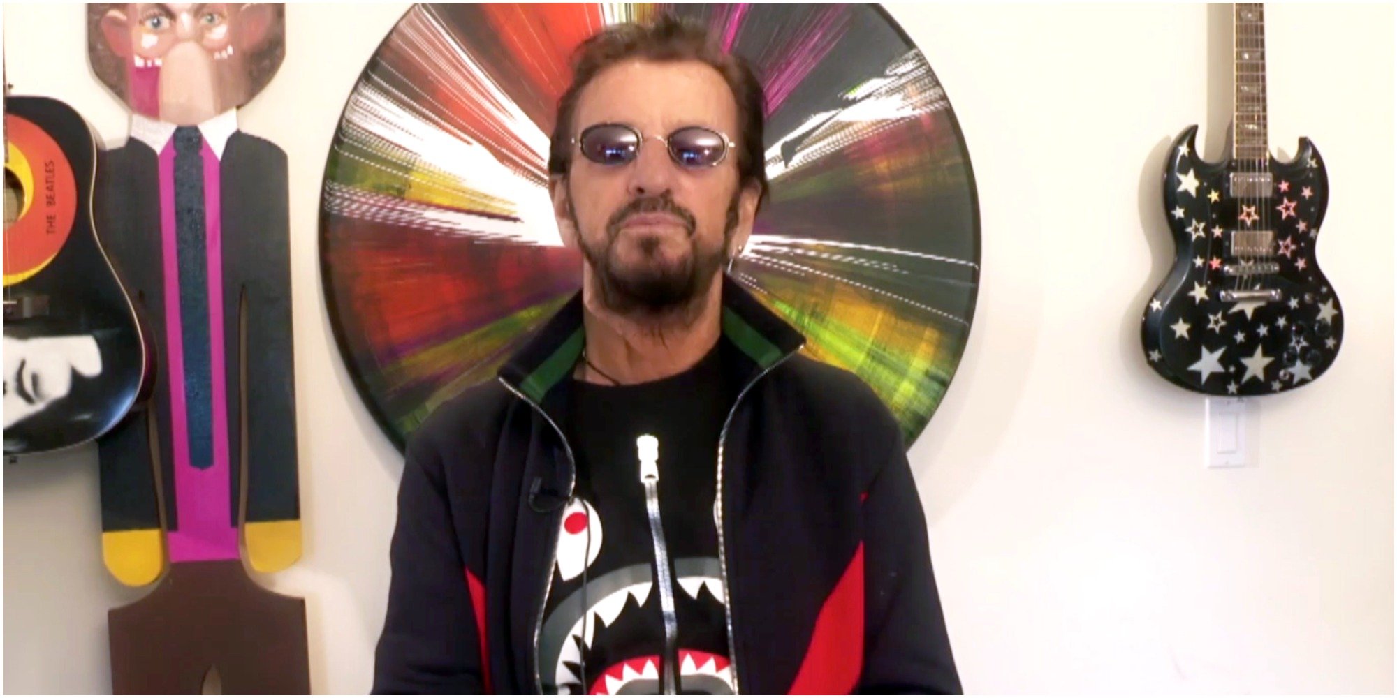 Ringo Starr shared a message for Mel C on "Dancing With the Stars."