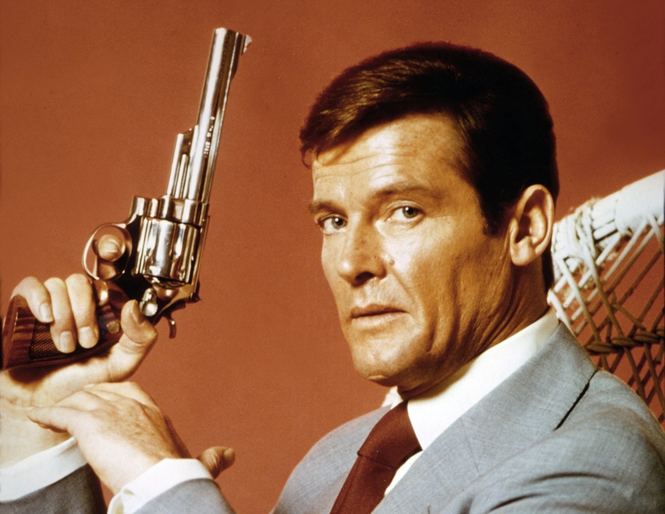 Roger Moore as James Bond in 'Live And Let Die'